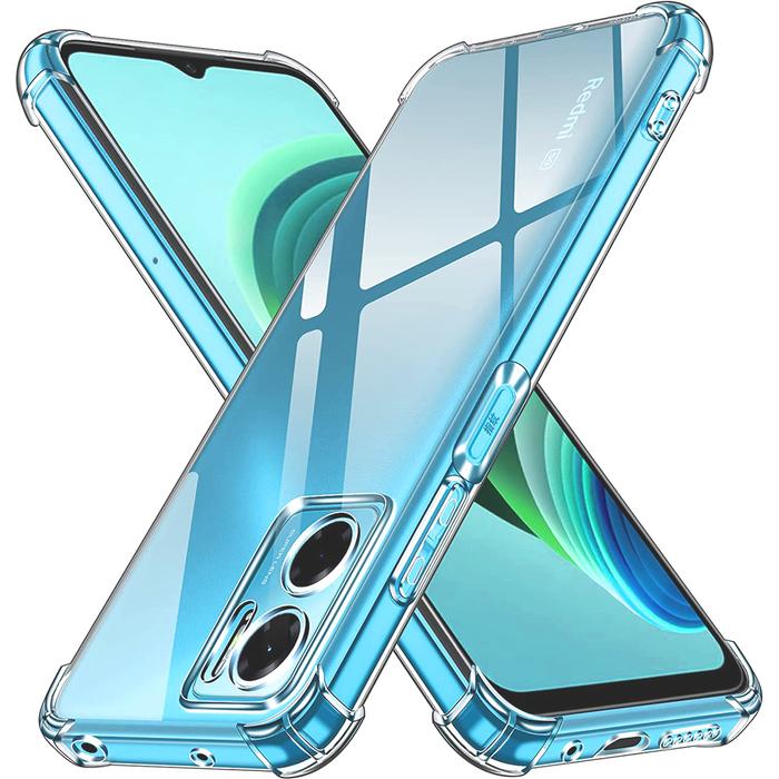 Shockproof Clear Silicone Case For Xiaomi Redmi Note 11 11E 11S 11T