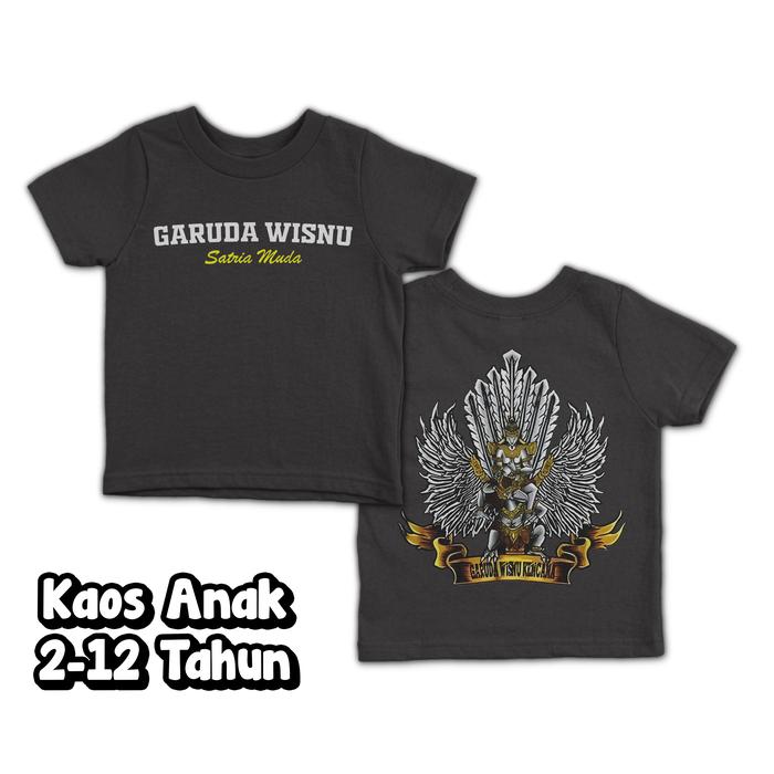 Baju Kaos Anak Garuda Wisnu Kencana - Garuda Wisnu Satria Muda - Tshirth Distro GWSM Anak