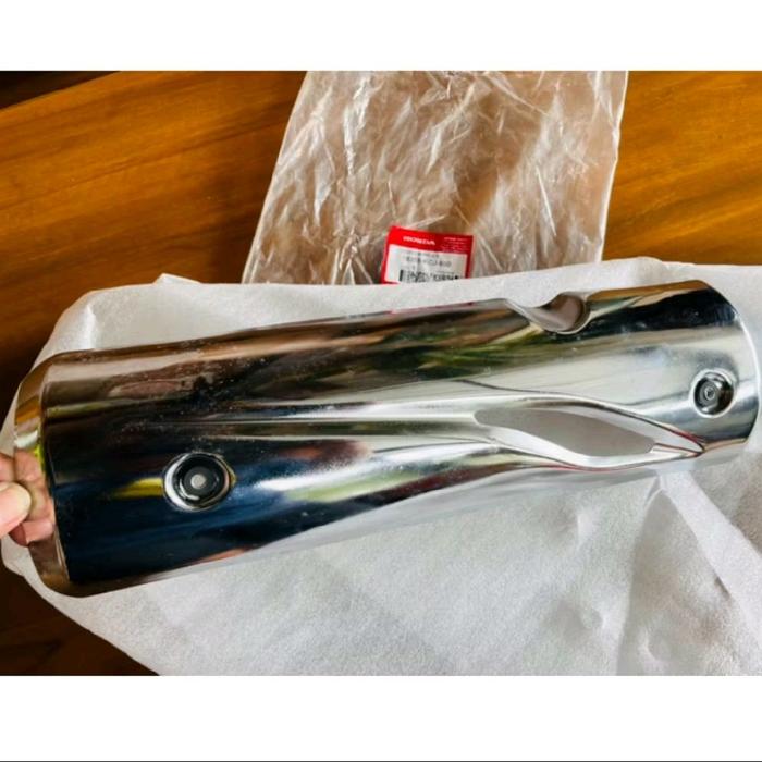 cover knalpot tutup knalpot cover Muffler tiger revo tirev ada lubangnya ori ahm honda