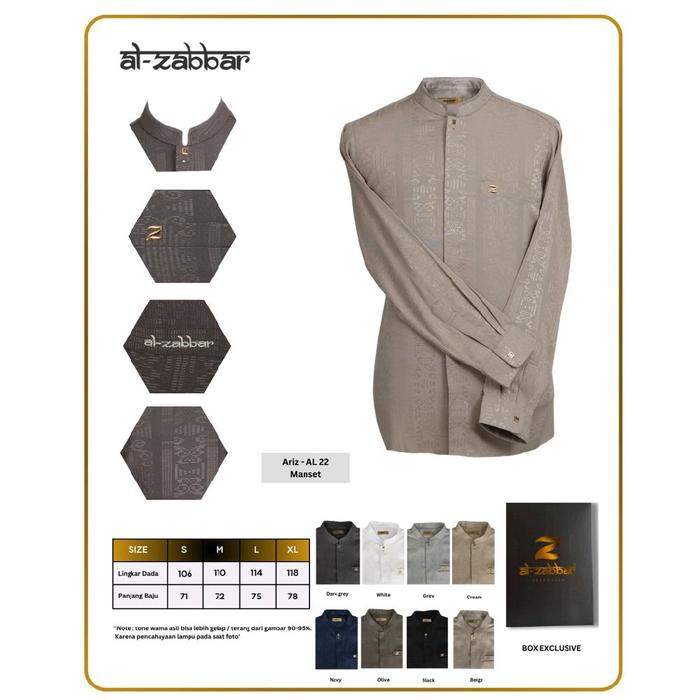Al-Zabbar Baju Muslim Pria