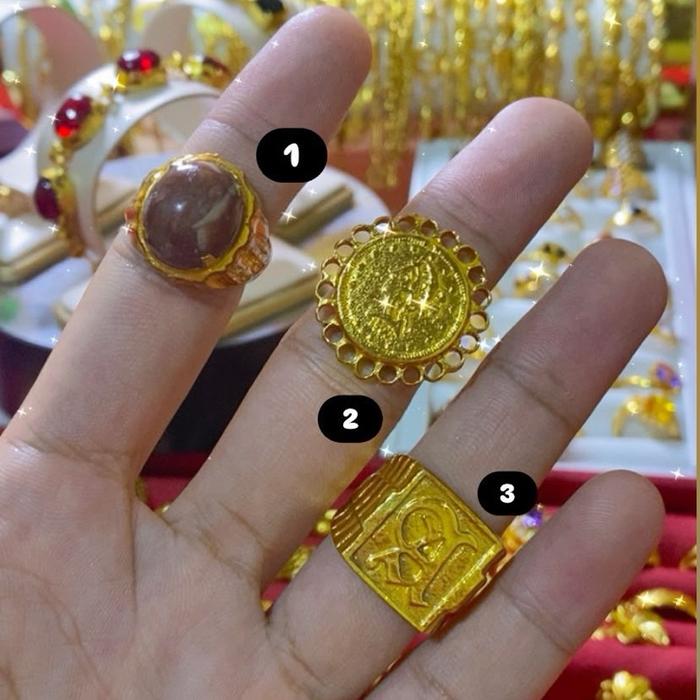 Cincin  koin Eli bersurat bisa tukar tambah sultan cincin