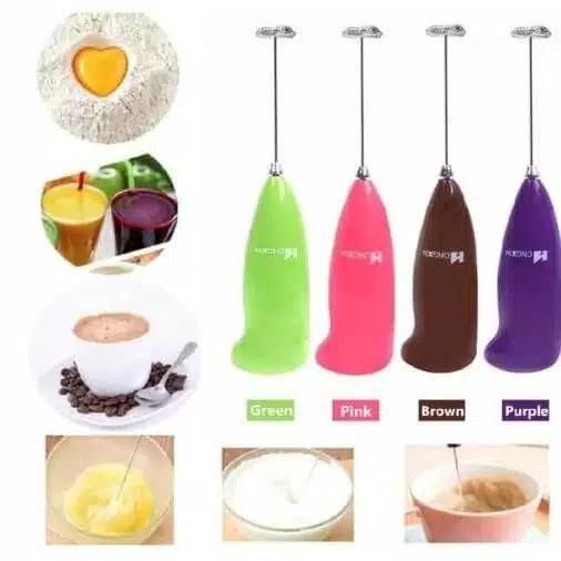 CL Mini Hand Mixer Portable Alat dapur Aduk Otomatis Mixer Mini Drink Mixer Alat Aduk Kopi