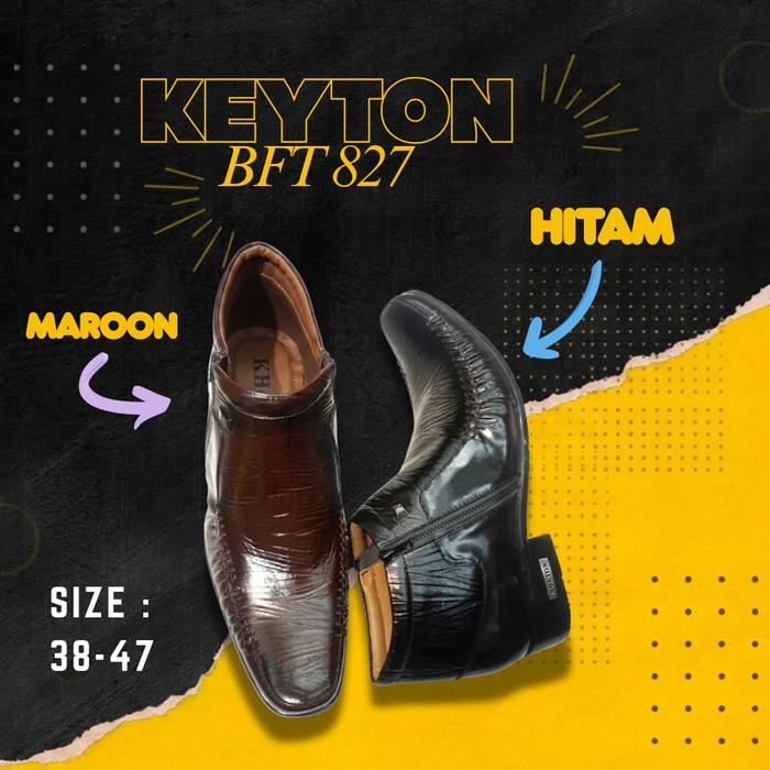 SEPATU PANTOFEL PRIA KEYTON BFT 827