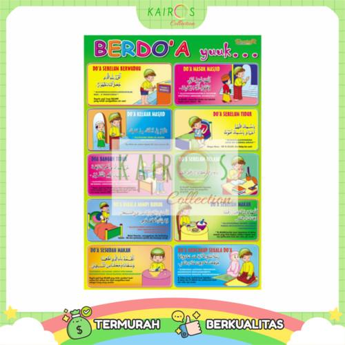 Poster Anak Muslim - Berdoa Yuk