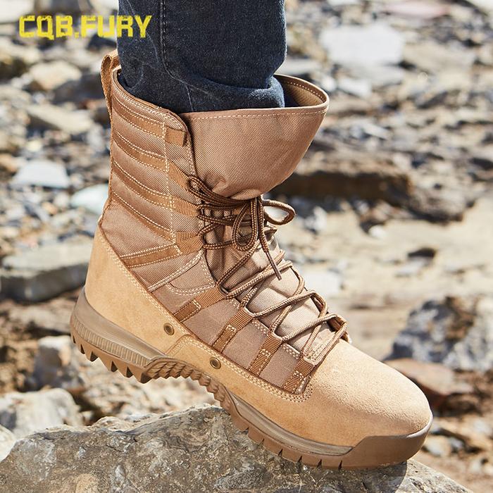 CQB.FURY Men Tactical Boots Army Boots Men's Military Desert  Work