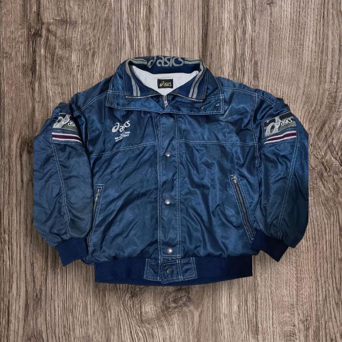 jacket vintage racing asics second original