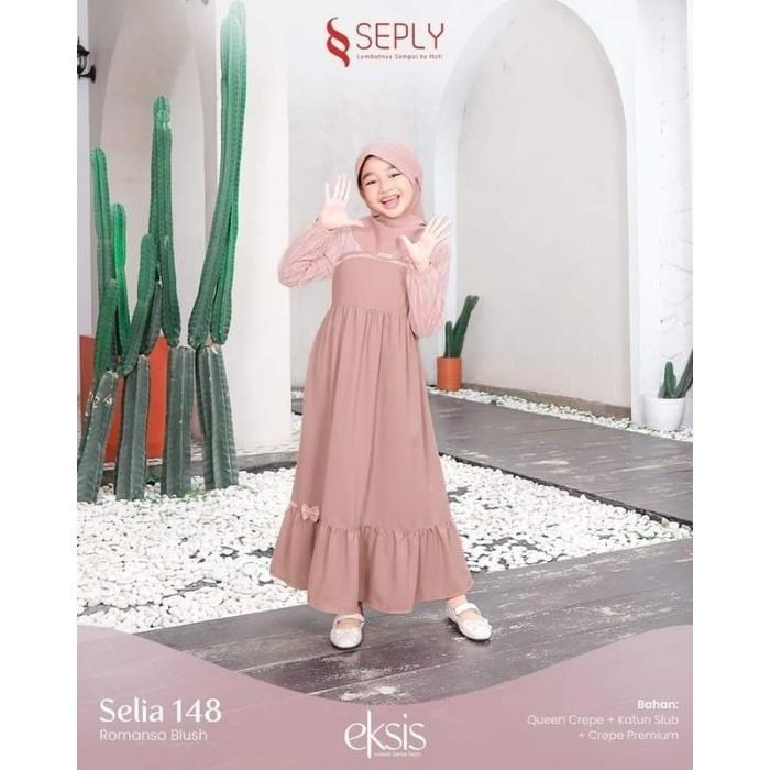 SELIA 148 GAMIS ANAK SARIMBIT SEPLY 2024 EKSIS 243
