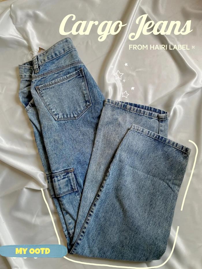 Cargo Jeans | Celana Jeans | Premium Jeans Hairi Label
