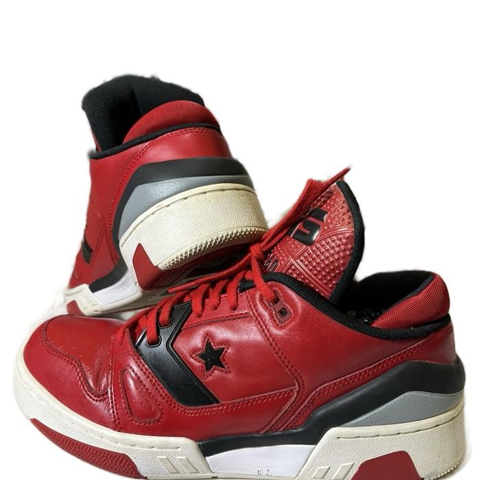 CONVERSE ERX 260 ENAMEL RED/BLACK/WHITE LEATHER Size EUR 42/26.5CM