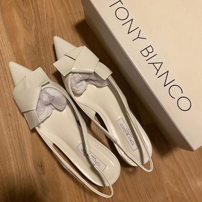 TONY BIANCO ELIJAH WHITE HI SHINE Size 7