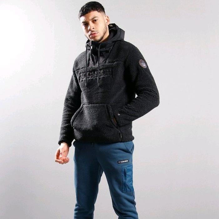 NAPAPIJRI TEIDE 4 HOODED JACKET - SWEAT BLACK