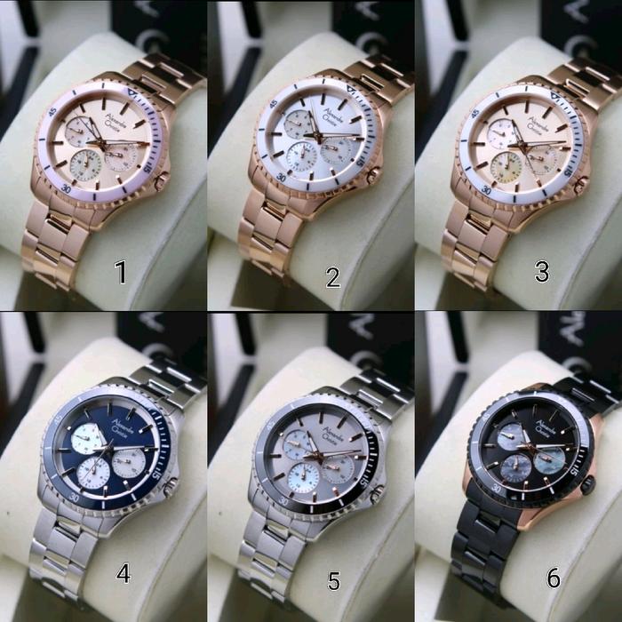 Jam Tangan Wanita Alexandre Christie AC 2A54 AC2A54 2A54 Original