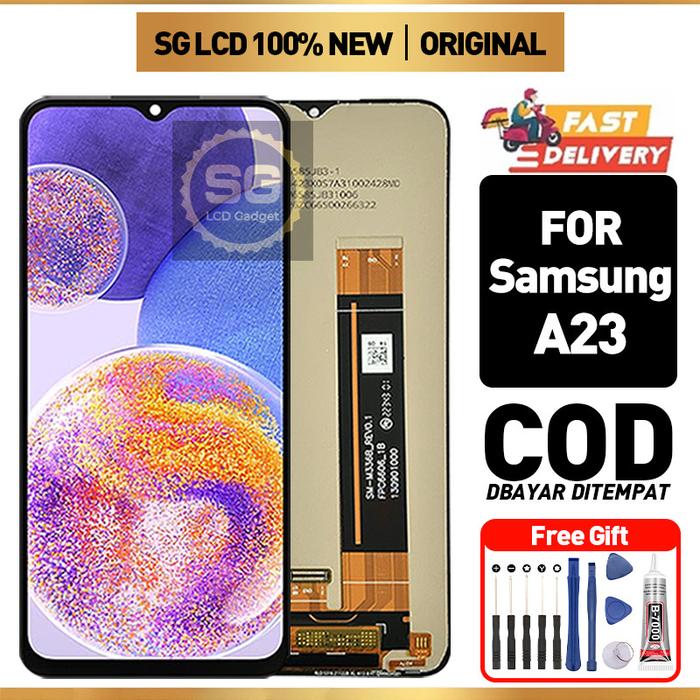 SG LCD for Samsung A23 Fullset hp layar Touchscreen murah For Glass Touch Screen Digitizer Replaceme