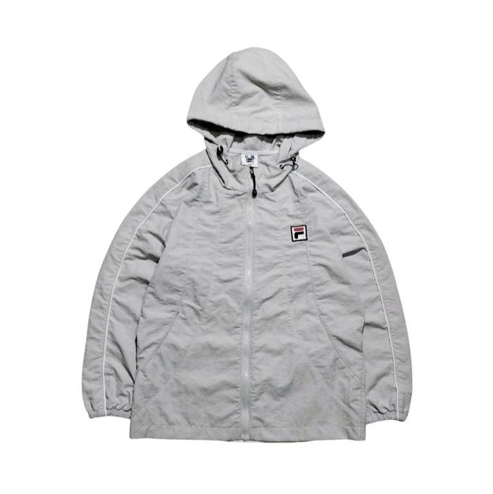 FILA kids jacket windbreaker running pockeble size 120 fit 7 - 8 th (P53xL42)