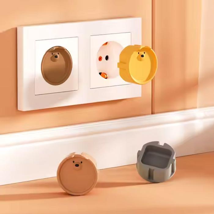 Tutup Stop Kontak Listrik Silikon Penutup Stop Kontak Penutup Colokan Listrik Safety Socket Cover Pe