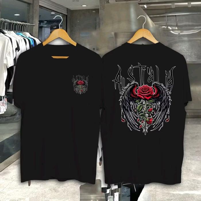 Kaos Oblong Pria Kaos Distro Dewasa / MAWAR