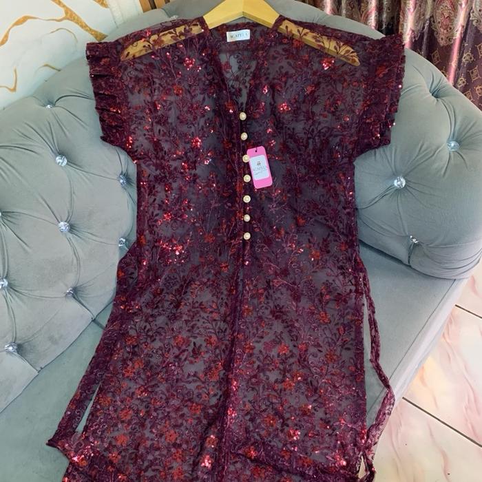 ACAPELA Outer Brukat Kondangan-Outer kekinian by AA Store23 & adtaggn story