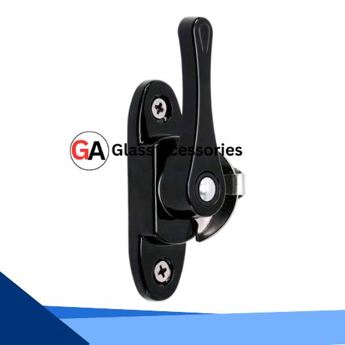 Grendel Kuping hitam dekkson/kunci sliding geser/sliding dekson hitam