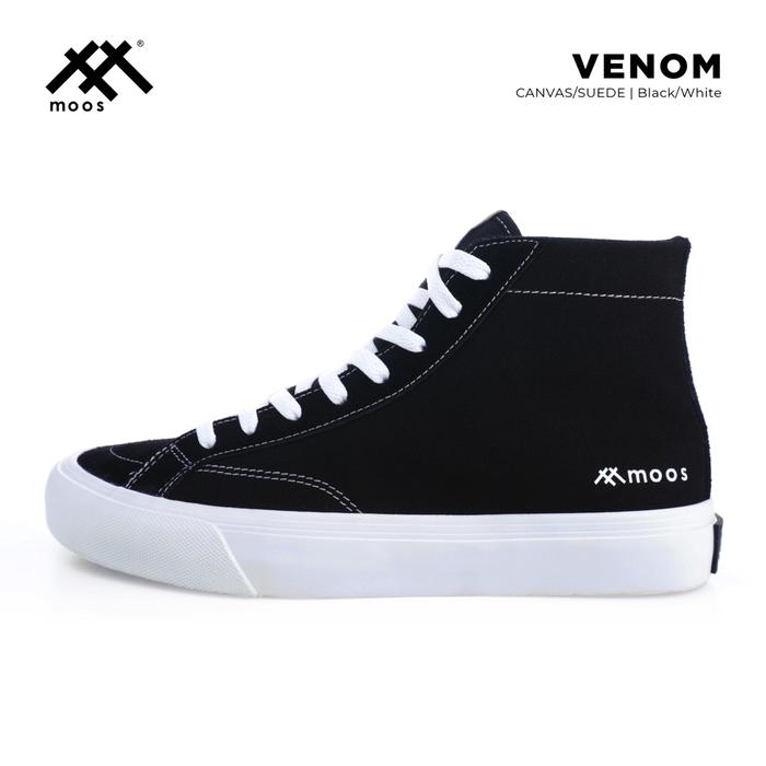 Moos Footwear Hi Venom Black/White