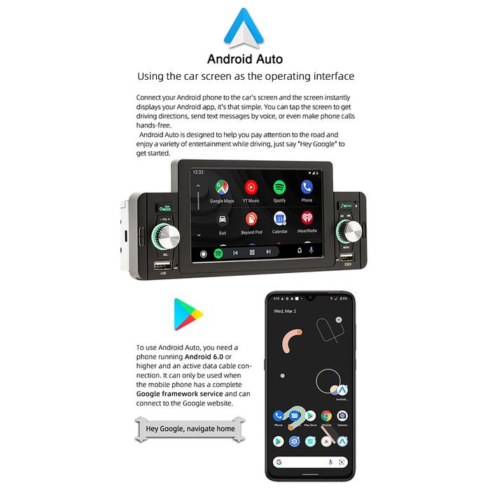 Car Stereo MP5 Player 5 Inch Car Radio Audio Video Multimedia Player