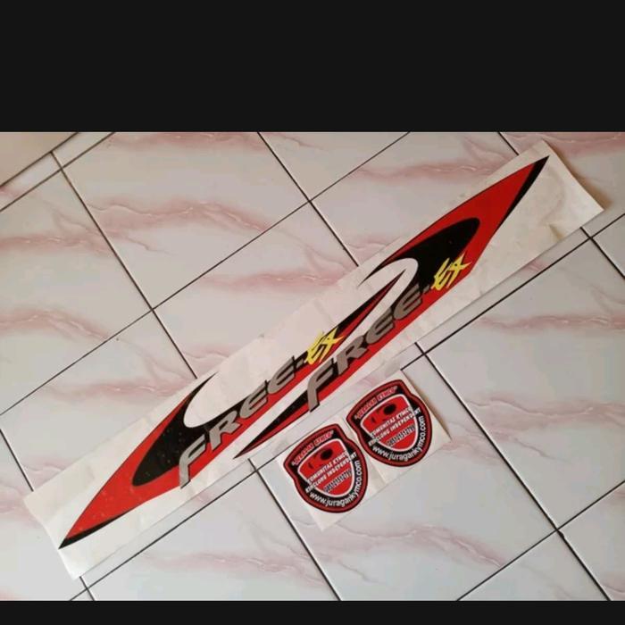 Stiker Body Kymco Free Ex OSEAN