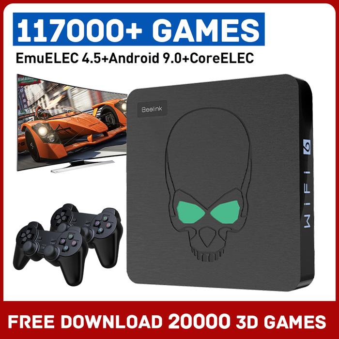 KinHank Super Console X King Retro Video Game Console 4K TV Game Box