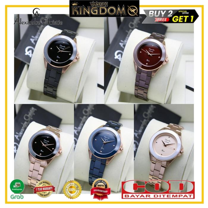 Jamtangan wanita Alexandre Christie AC2976 / AC 2976 / 2976 100% Original garansi resmi 1thn