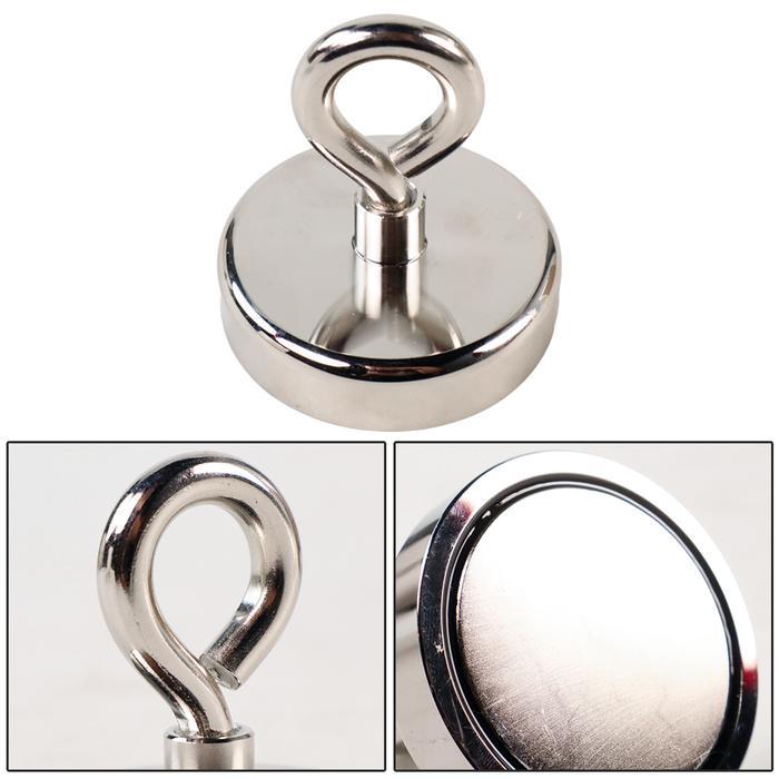 Magnet Neodymium Super Strong Kuat Model Bulat Besar Magnet Fishing