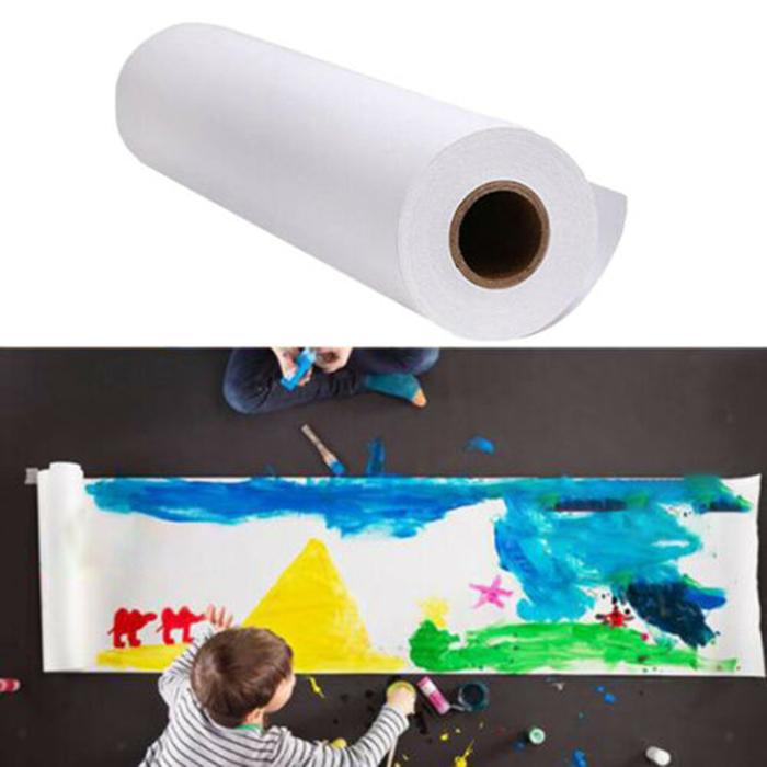White Drawing Paper Roll Draft Sketch Butter Paper Tracing Easel