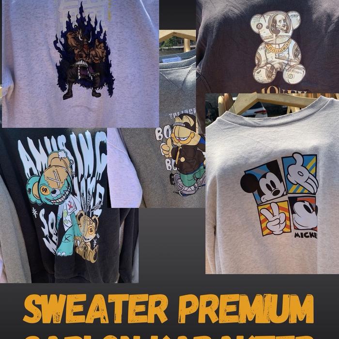 Sweater Karakter Obral unisex