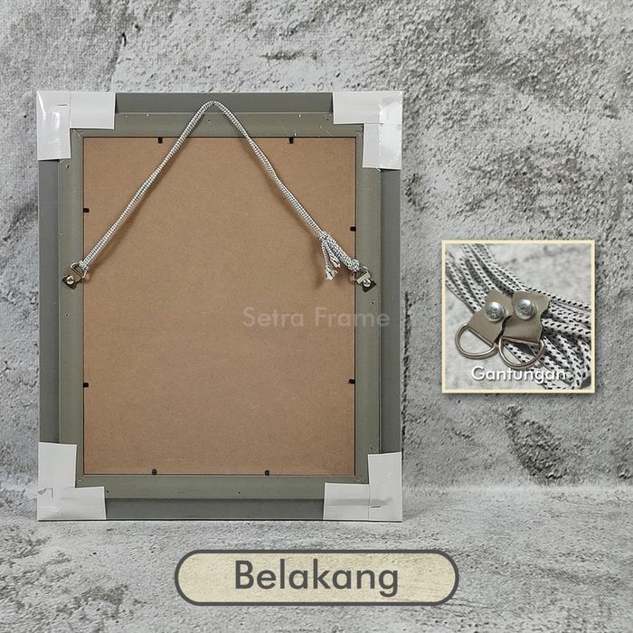 TERLARIS Bingkai Foto Frame 16R/22R (40x50cm) Double Frame READY