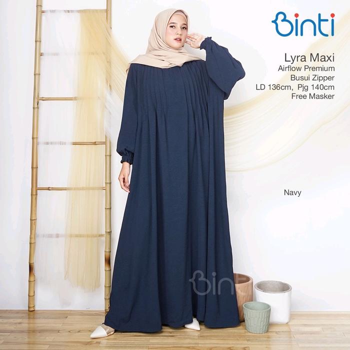 ENTER DRESS JUMBO LYRA BAHAN AIRFLOW LD 136 XXXL 3XL GAMIS JUMBO TERBARU Muslim Wanita Maxi