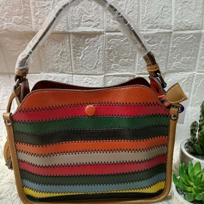 Tas Wanita Rainbow Import Premium