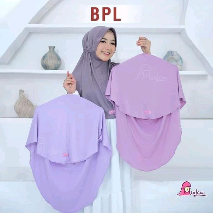 BPL BERGO PLAIN LAURA MIULAN Hijab Serut