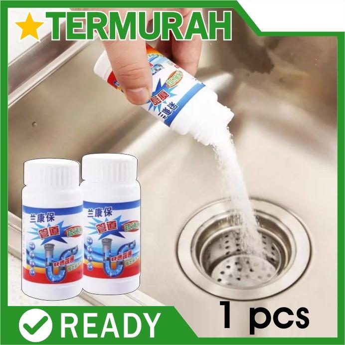 Bubuk Anti Sumbat Mampet melancarkan saluran air pipa tersumbat / WC mampet pelarut sumbatan selang