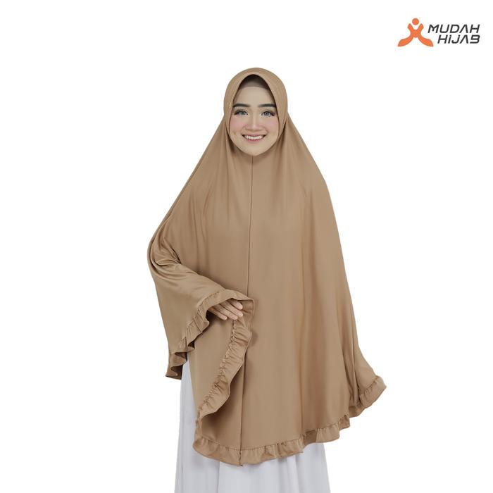 MUDAH HIJAB SPORT Hijab Cadar Super Jumbo Variasi Full Rempel Cadar Tali (Cadar Rempel)