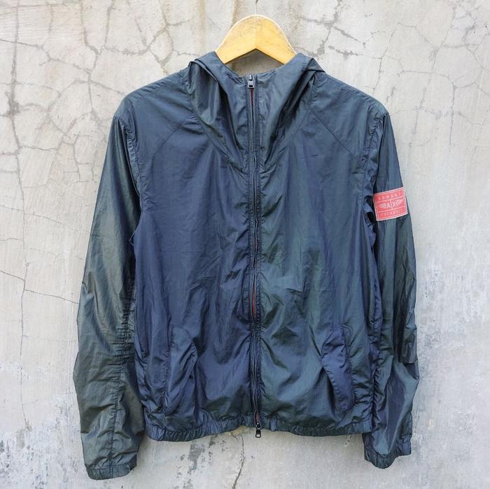 jaket running armani exchange second