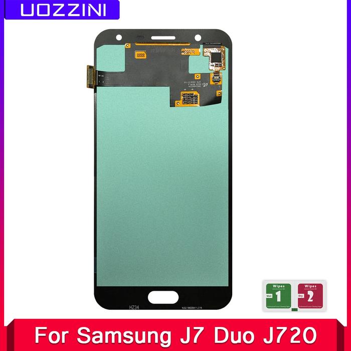 SUPER AMOLED 5.5" LCD For SAMSUNG Galaxy J7 Duo 2018 J720 J720F