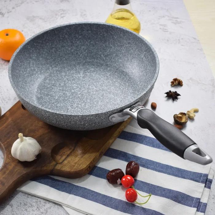 Medical Stone Frying Pan Wok  Non-stick Pan Skillet Cauldron