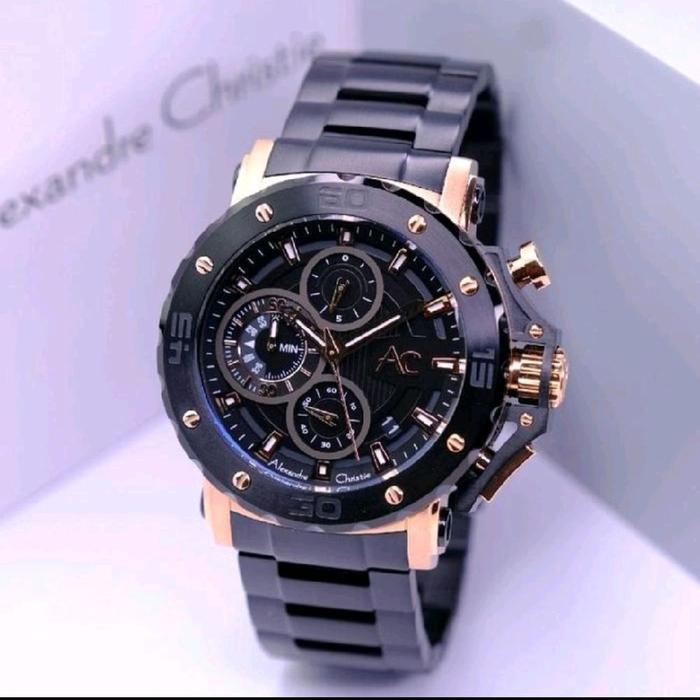 JAM TANGAN PRIA ALEXANDRE CHRISTIE AC9205MCB AC9205MCB ORIGINAL GARANSI RESMI 2TAHUN