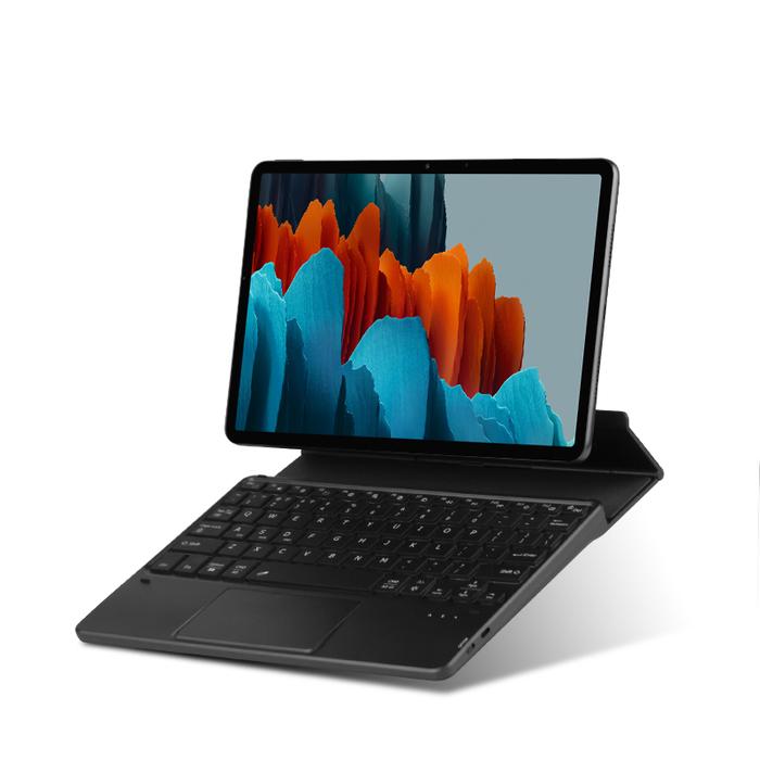 Bluetooth Keyboard TouchPad Backlight For Samsung Galaxy TAB S7 Plus