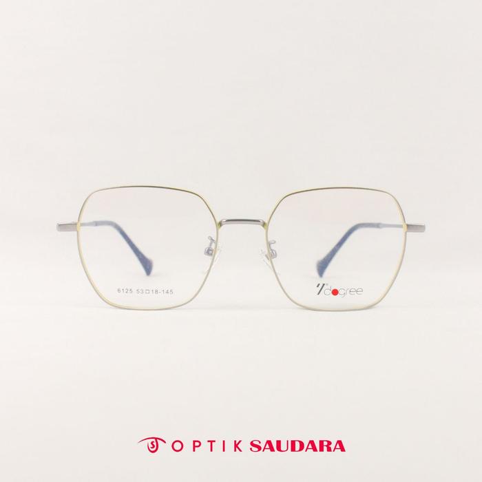 Optik Saudara - Frame 7 Degree - Kacamata Wanira Model Kotak Elegant StylishF SD6125 C4 53