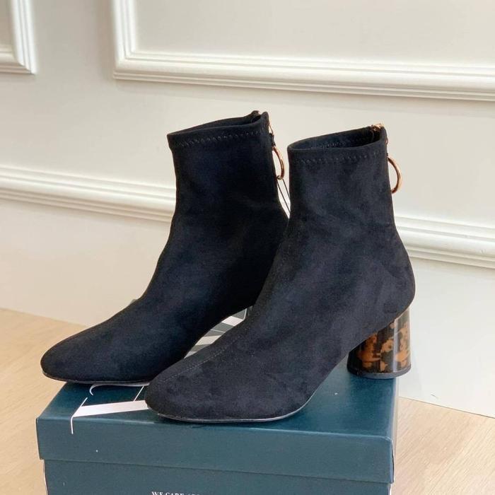 Ada Sepatu boots wanita zara ankle hitam