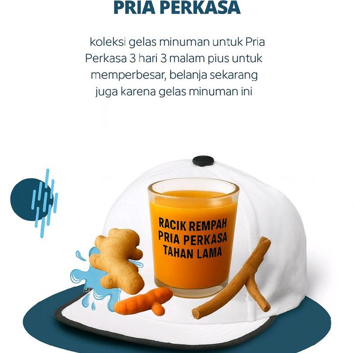 TOPI SUPLEMEN PRIA PERKASA