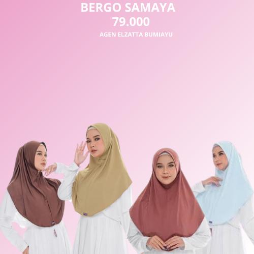Elzatta Bergo Samaya Hijab Bergo Instan Elzatta