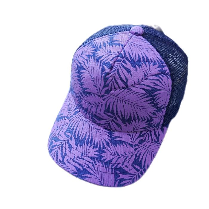 TOPI TRUCKER CAP FULL PRINT AOP FLORAL