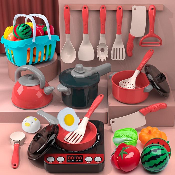 92pcs Mainan Dapur Anak Kitchen Set Masak masakan mainan dapur Cooking Set Mainan Anak Perempuan mai