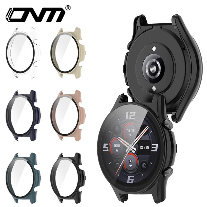 Casing Pelindung Layar Kaca Tempered 2-IN-1 untuk Jam Tangan Honor