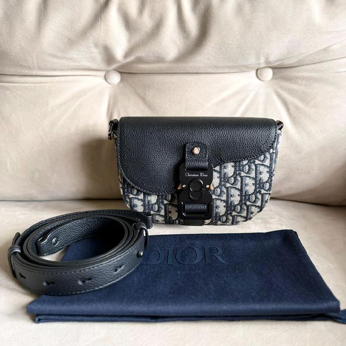 Dior Mini Saddle Messenger  Bag With Flap (New)