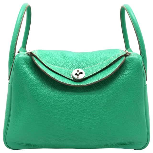 Tas 20Hermes Lindy20 Warna Hijau Muda Premium Selempang Wanita